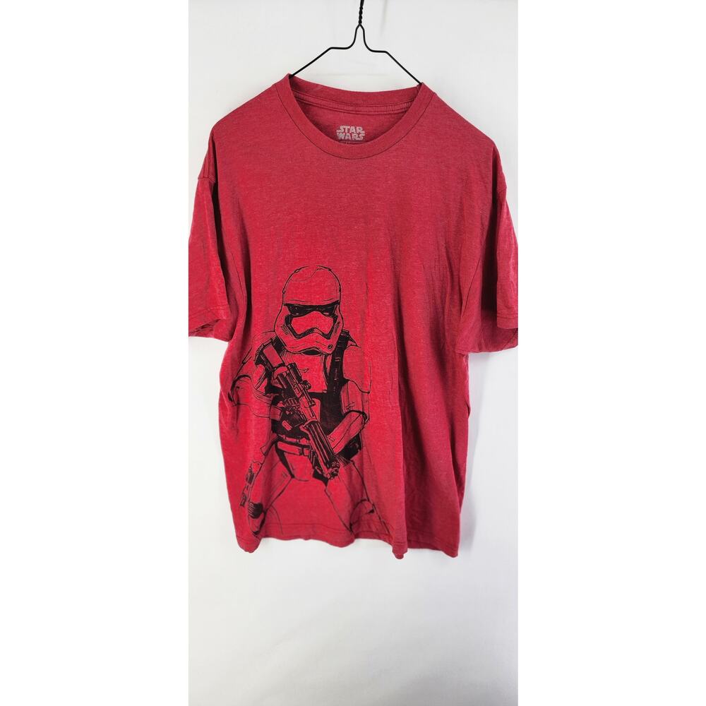 Star Wars Stormtrooper Graphic T-Shirt Red Heather We Love Fine Size XL